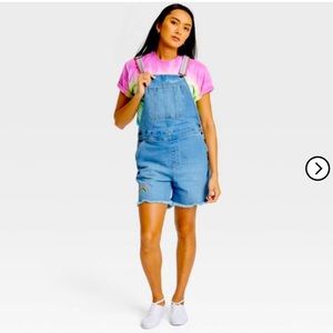 TARGET #takepride overall shorts NWT XS